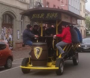 BierBike in Freiburg - das ultimative Spaßfahrrad
